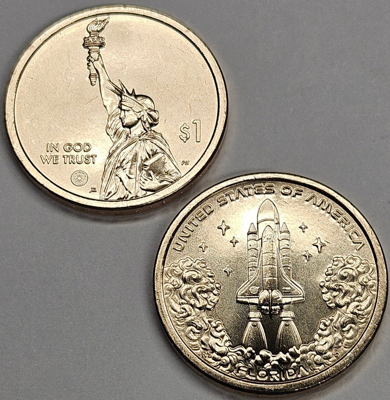 2025 D Florida Innovation Dollar . . . . Brilliant Uncirculated