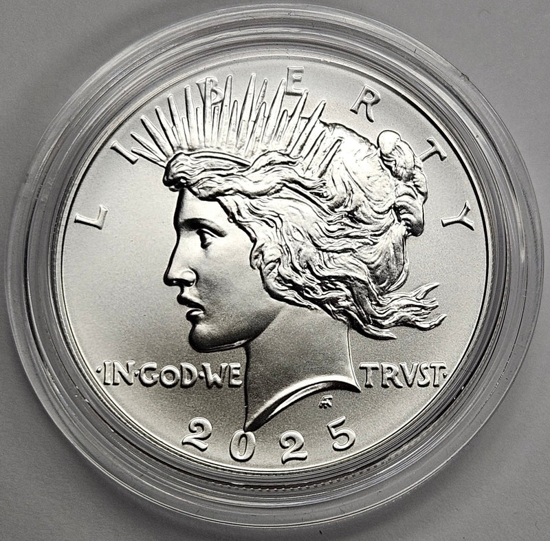 2025-P Peace Silver Dollar Superb Brilliant Uncirculated