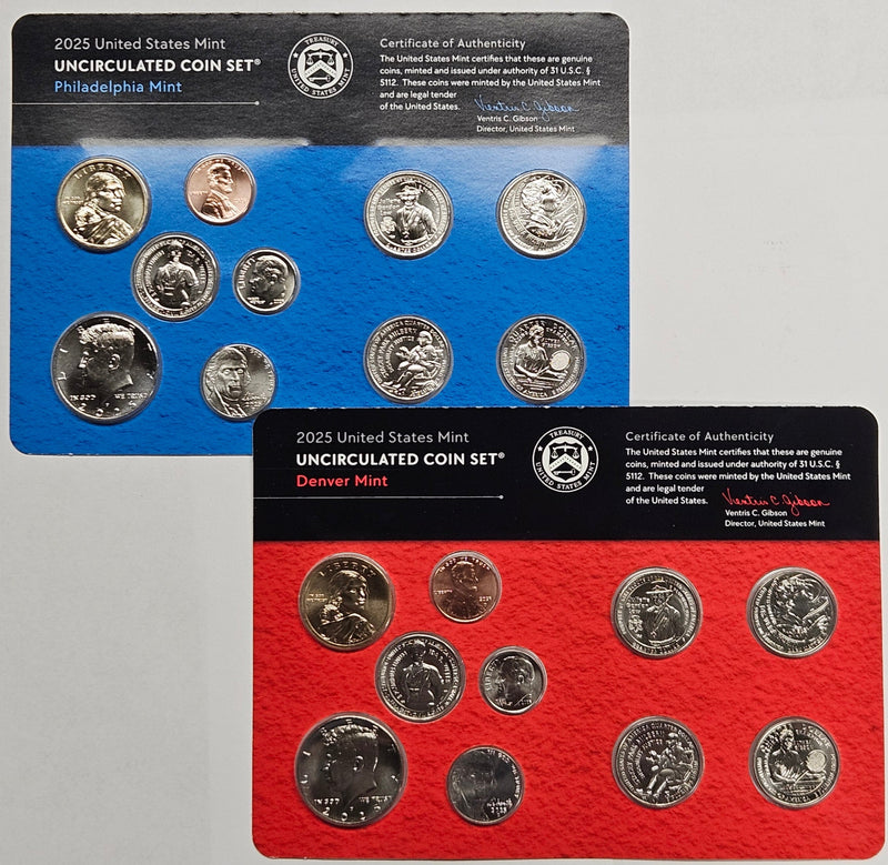 2025 Mint Set . . . . Choice Brilliant Uncirculated