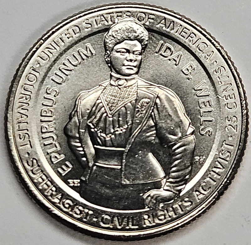 2025 Ida B. Wells Famous Women Quarter . . . . Choice Brilliant Uncirculated