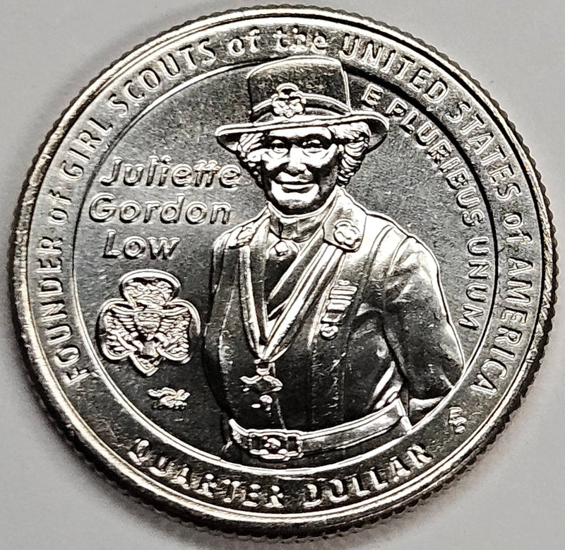 2025 Juliette Gordon Low Famous Women Quarter . . . . Choice Brilliant Uncirculated