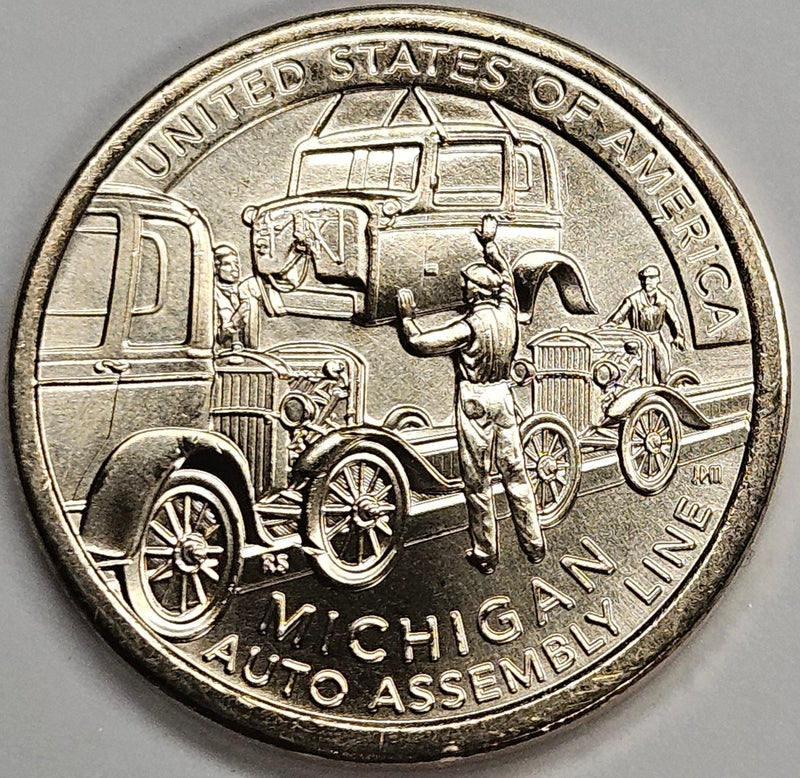 2025 Michigan Innovation Dollar . . . . Choice Brilliant Uncirculated