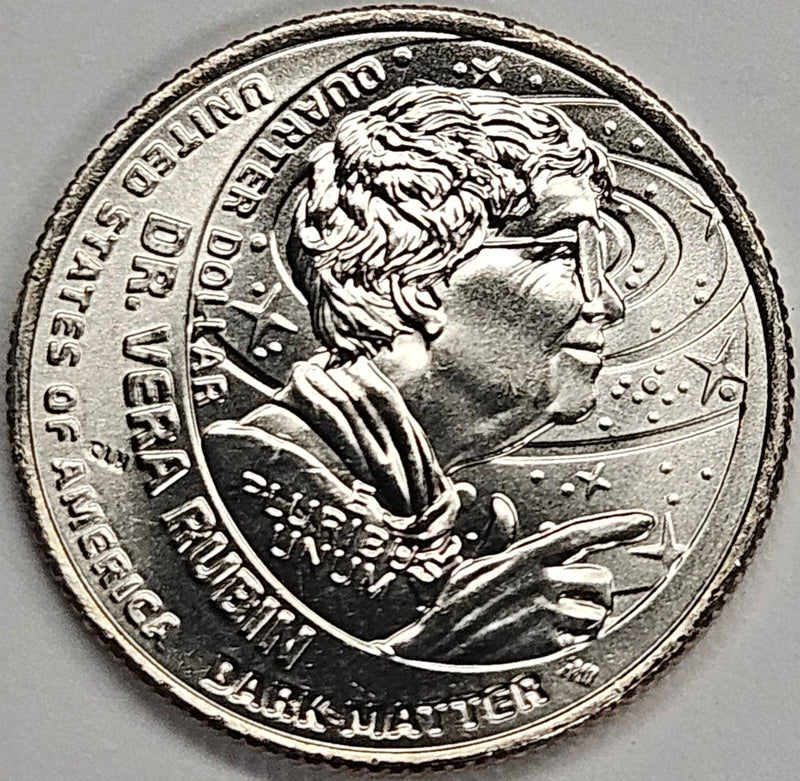 2025-D Dr. Vera Rubin Famous Women Quarter . . . . Choice Brilliant Uncirculated