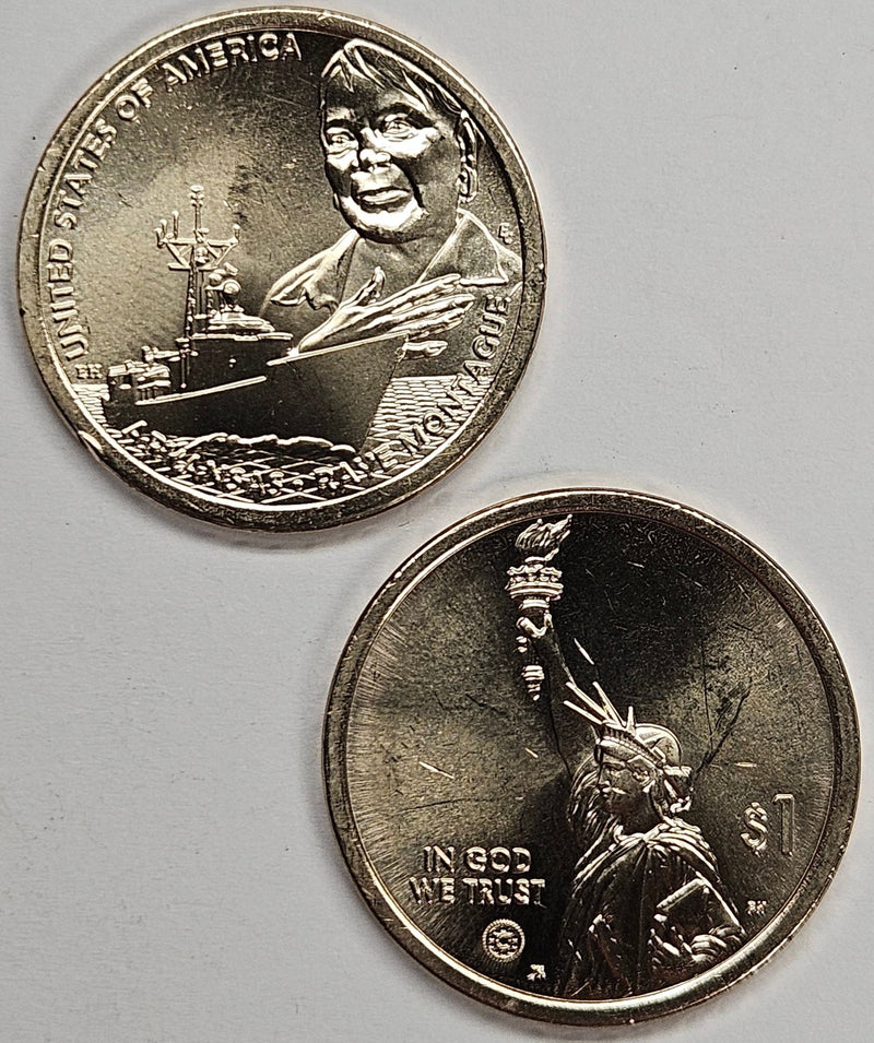 2025-P and D Arkansas Innovation Dollar Pair . . . . Choice Brilliant Uncirculated