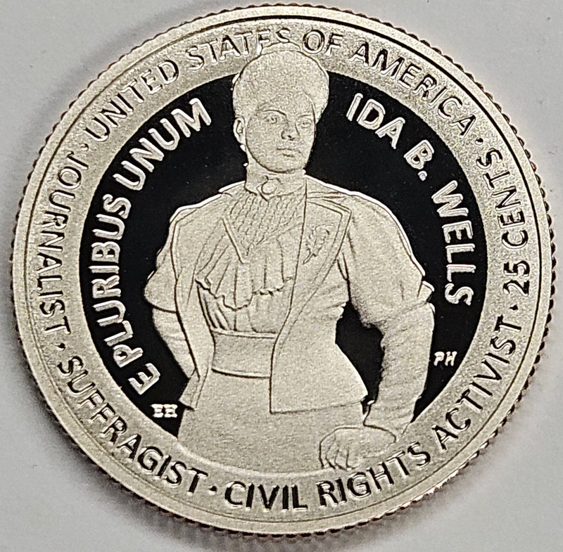 2025-S Ida B. Wells Famous Women Quarter . . . . Superb Brilliant Proof