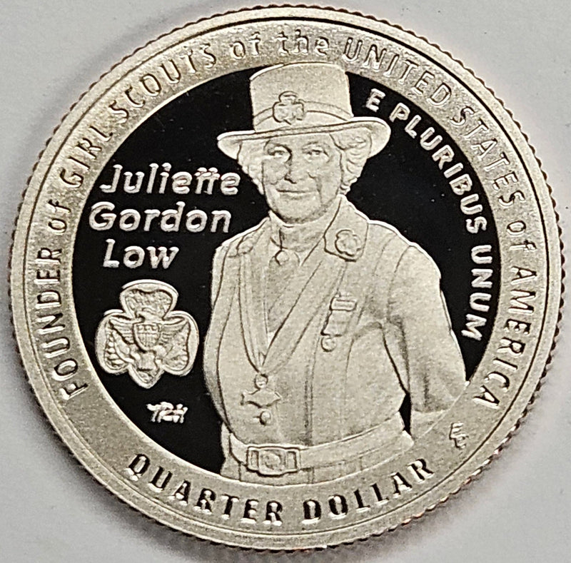 2025-S Juliette Gordon Low Famous Women Quarter . . . . Superb Brilliant Proof