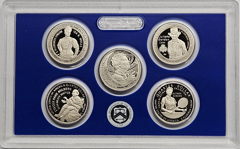 2025-S Famous Women Quarter Proof Set