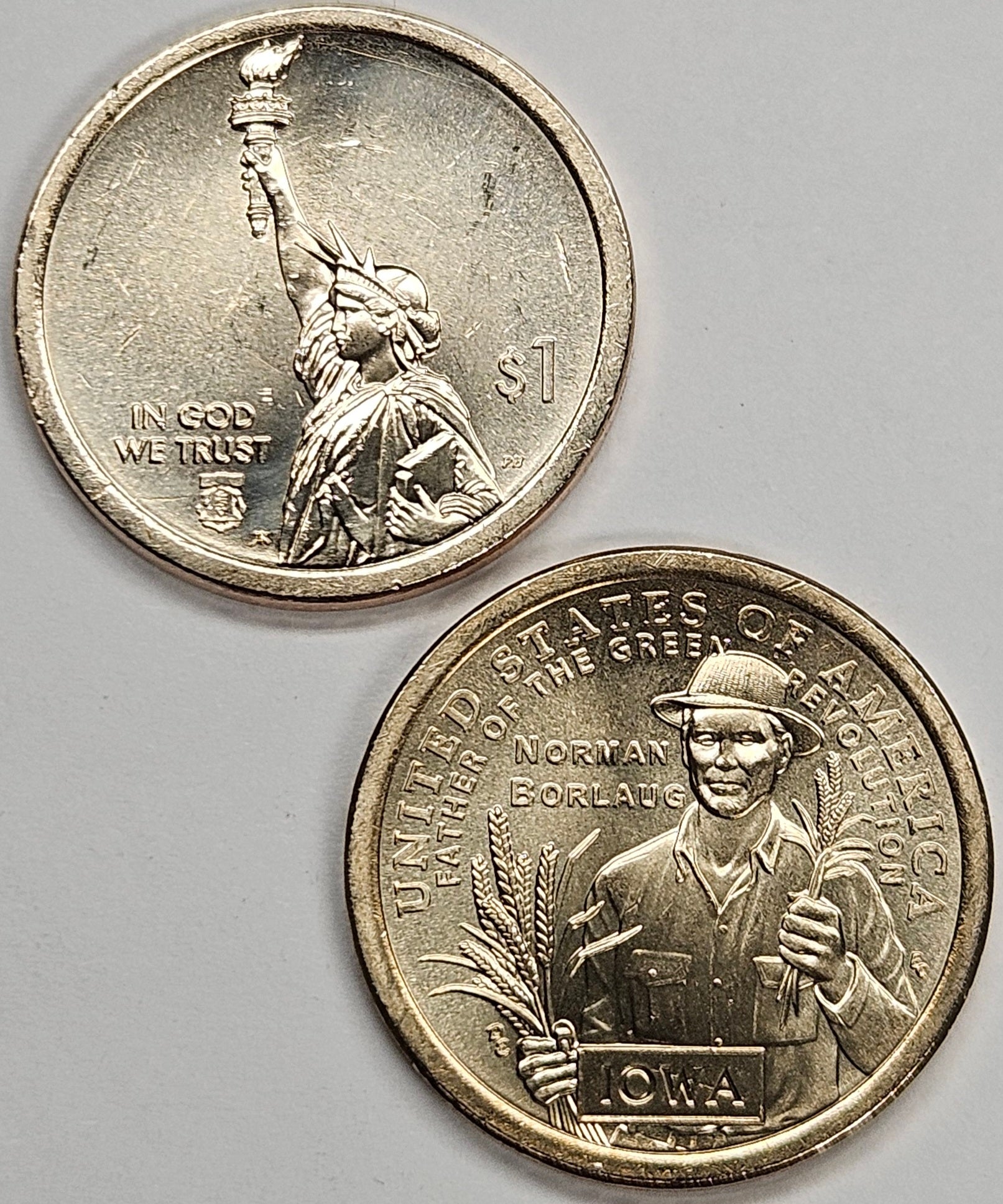 2026-P and D Iowa Innovation Dollar Pair Brilliant Uncirculated – Mount ...