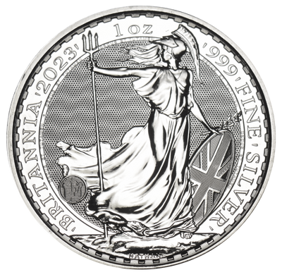 2023 Britannia Gem BU 1 oz. Silver