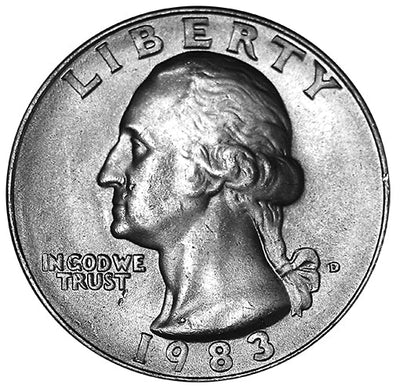 1983-D Washington Quarter Brilliant Uncirculated
