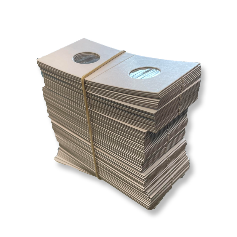 100 2x2 Cardboard Coin Protectors . . . . for Nickels and Quarters