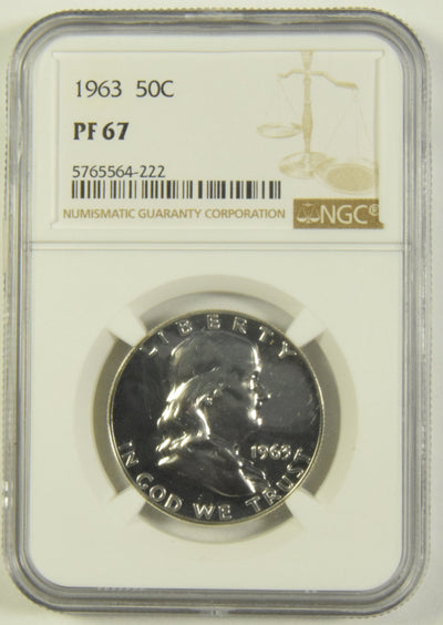 1963 Franklin Half NGC PF-67
