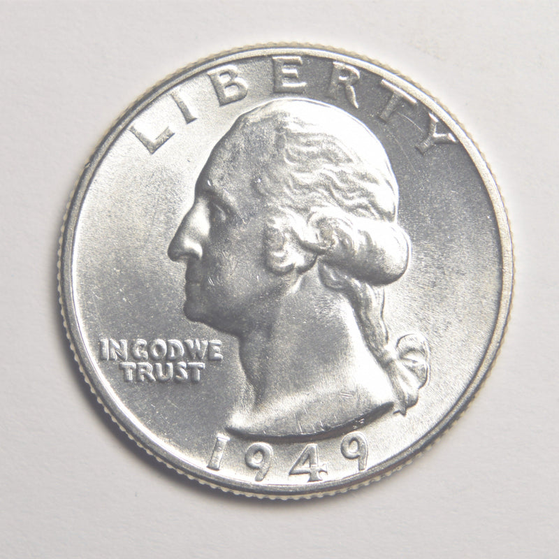 1949-D Washington Quarter Brilliant Uncirculated