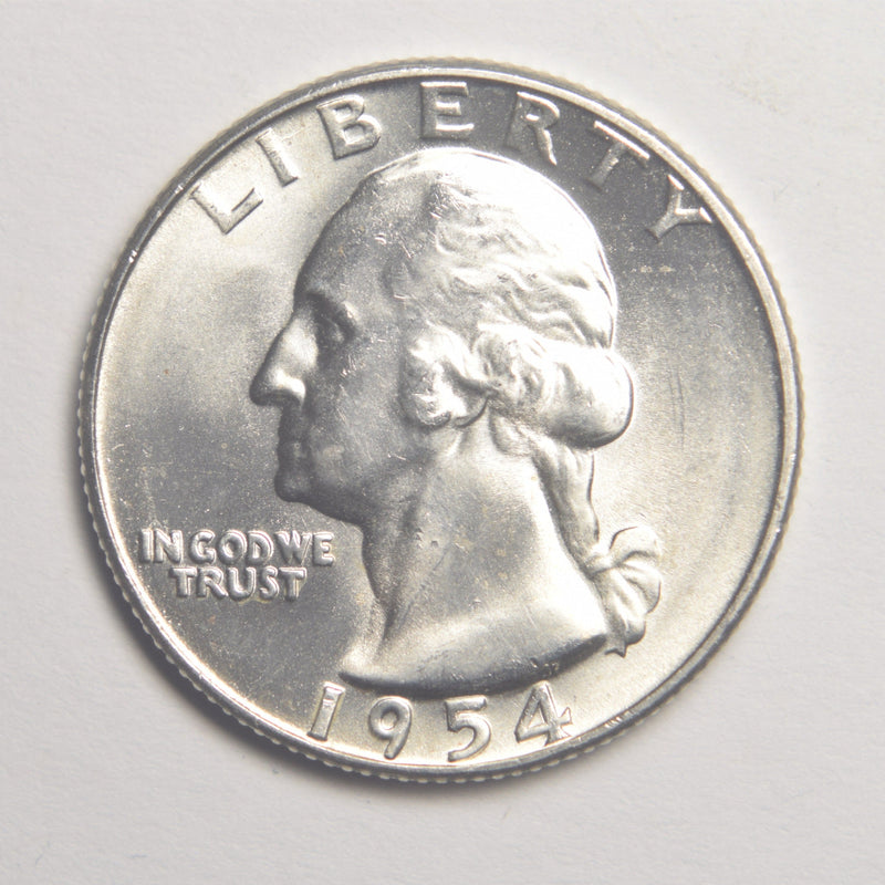 1954-S Washington Quarter Brilliant Uncirculated