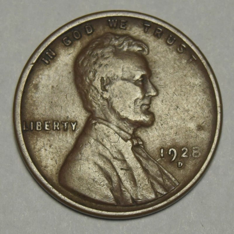 1928-D Lincoln Cent . . . . Choice About Uncirculated
