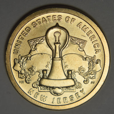 2019 New Jersey Innovation Dollar Choice Brilliant Uncirculated