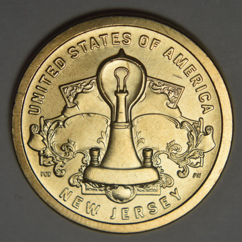 2019 New Jersey Innovation Dollar Choice Brilliant Uncirculated