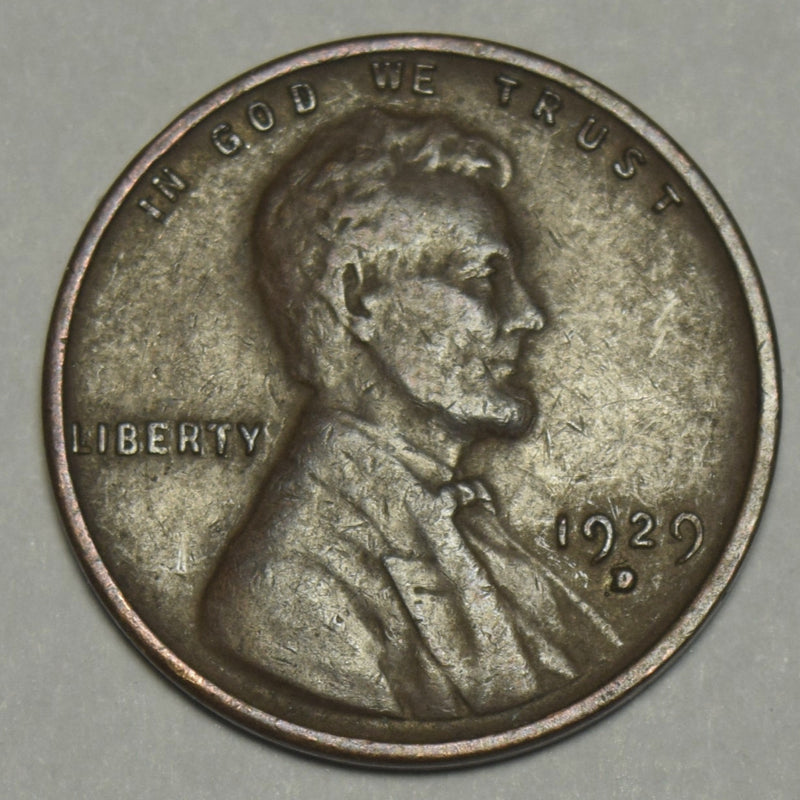1929-D Lincoln Cent . . . . Choice About Uncirculated