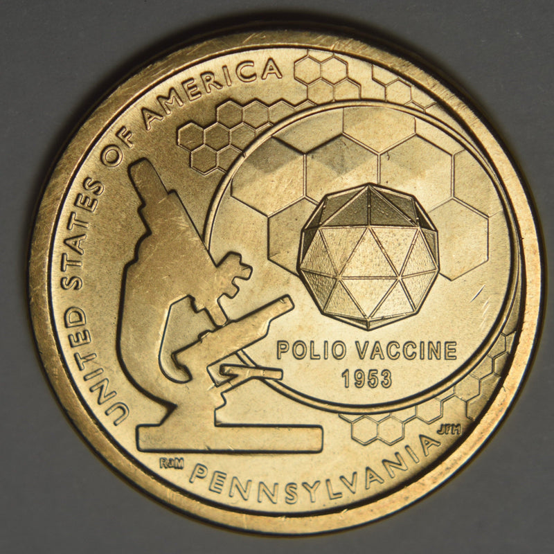 2019 Pennsylvania Innovation Dollar Choice Brilliant Uncirculated