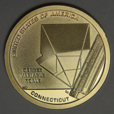 2020-S Connecticut Innovation Dollar Superb Brilliant Proof