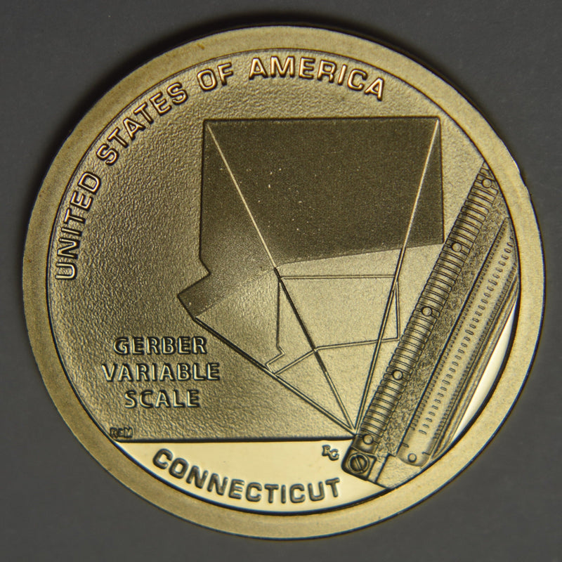 2020-S Connecticut Innovation Dollar Superb Brilliant Proof