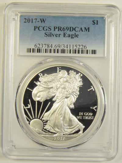 2017-W Silver Eagle PCGS PR-69 DCAM