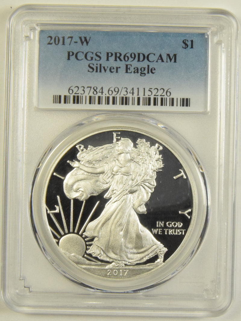 2017-W Silver Eagle PCGS PR-69 DCAM