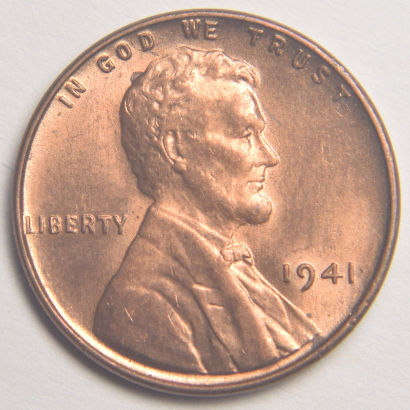 1941 Lincoln Cent Brilliant Uncirculated