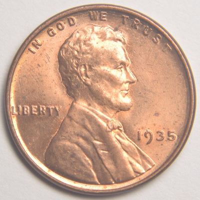 1935 Lincoln Cent Brilliant Uncirculated