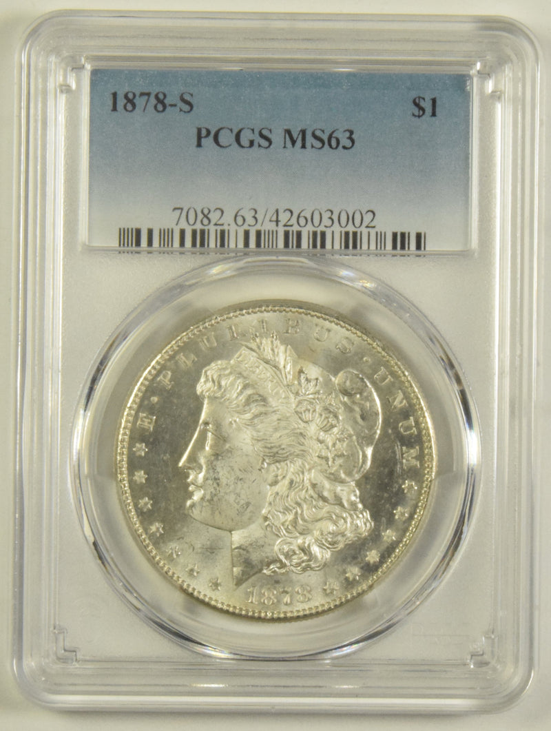 1878-S Morgan Dollar PCGS MS-63