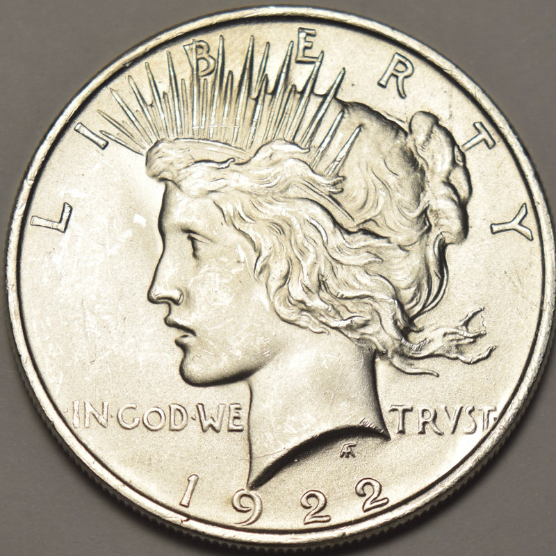 1922 Peace Dollar Gem Brilliant Uncirculated