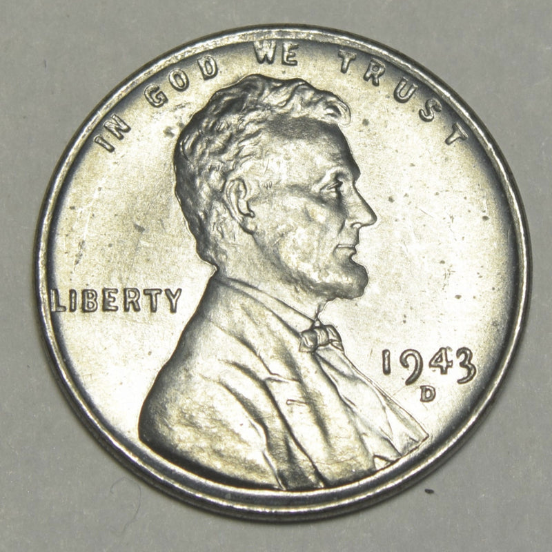 1943-D Steel Lincoln Cent . . . . Gem Brilliant Uncirculated