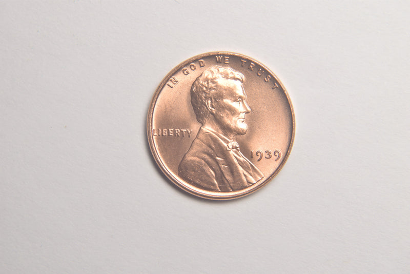 1939 Lincoln Cent Brilliant Uncirculated