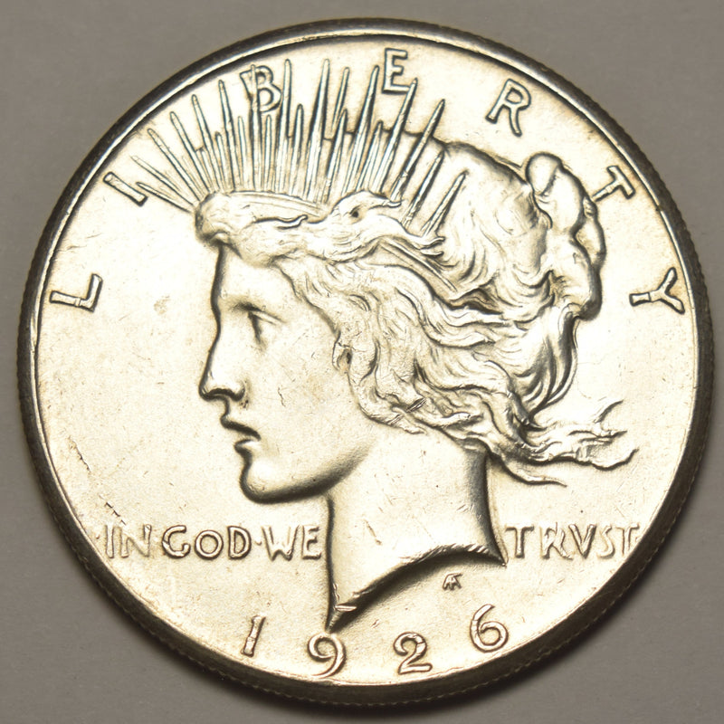 1926 Peace Dollar . . . . Uncirculated cleaned