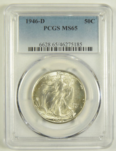 1946-D Walking Liberty Half PCGS MS-65