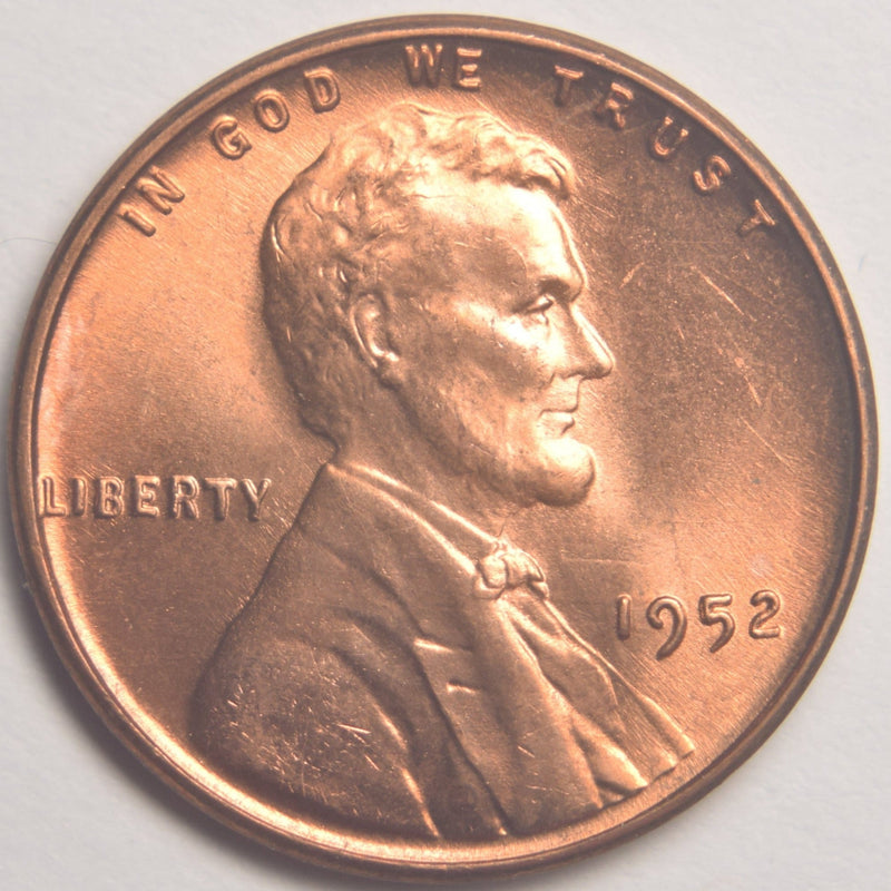 1952 Lincoln Cent Brilliant Uncirculated