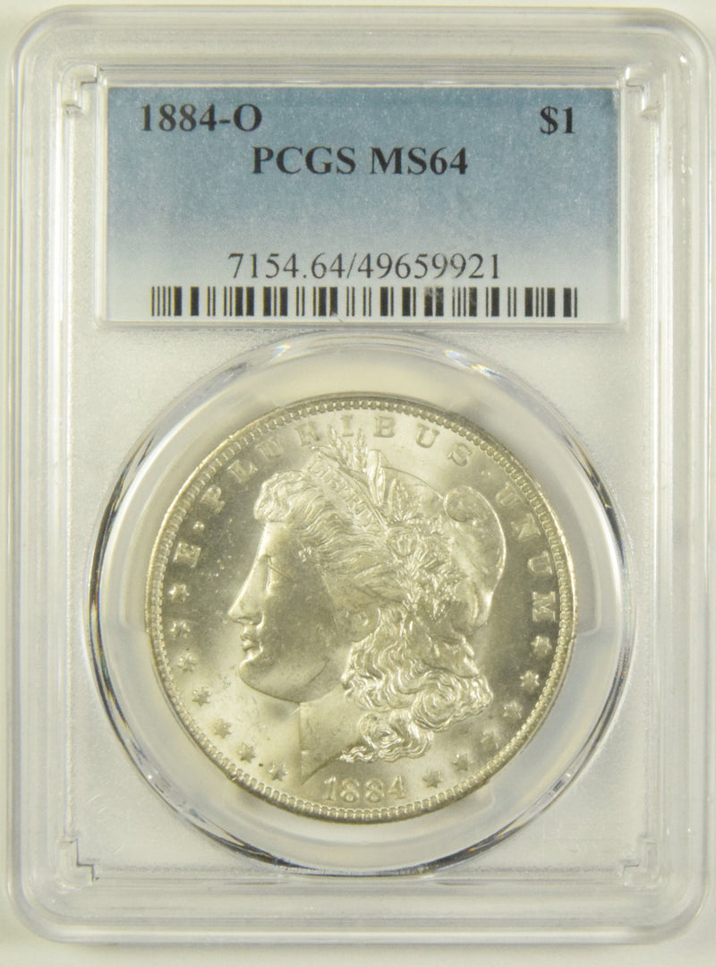 1884-O Morgan Dollar PCGS MS-64