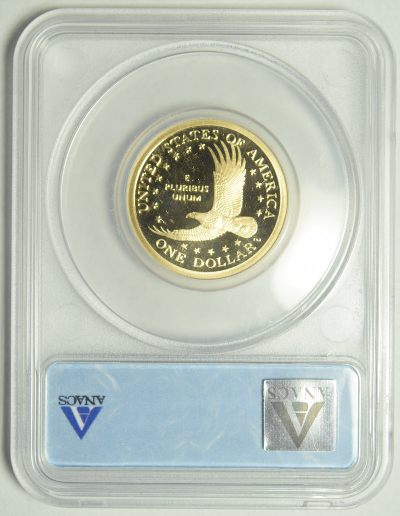 2008-S Sacagawea Dollar . . . . ANACS PR-70 DCAM from 14-coin Clad Proof Set A First Strike Coin
