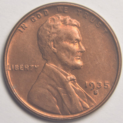 1935-S Lincoln Cent Brilliant Uncirculated