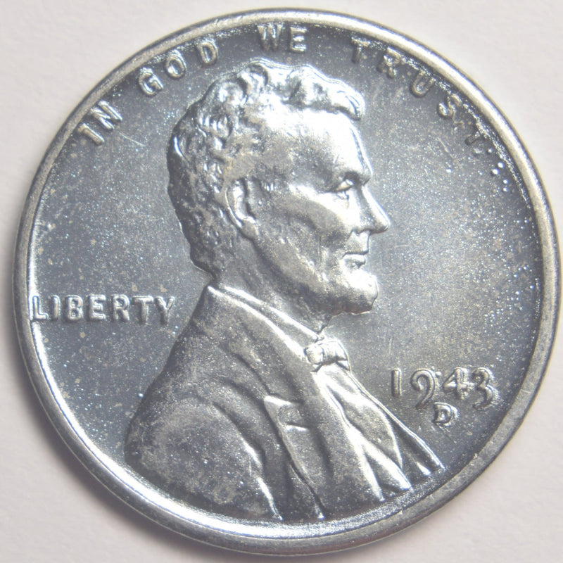 1943-D Steel Lincoln Cent Brilliant Uncirculated