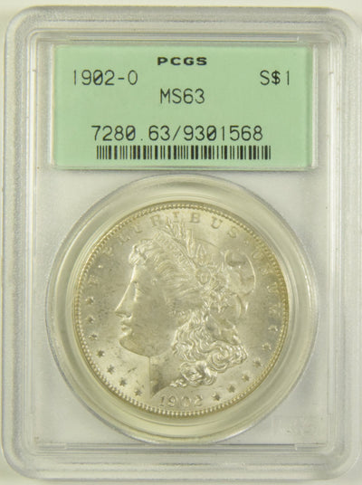 1902-O Morgan Dollar PCGS MS-63