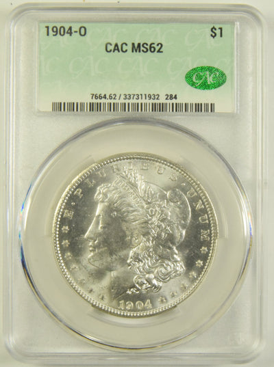 1904-O Morgan Dollar CAC MS-62