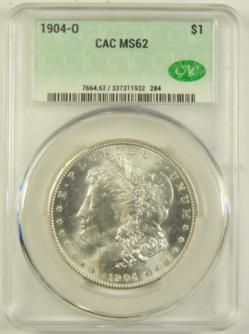 1904-O Morgan Dollar CAC MS-62