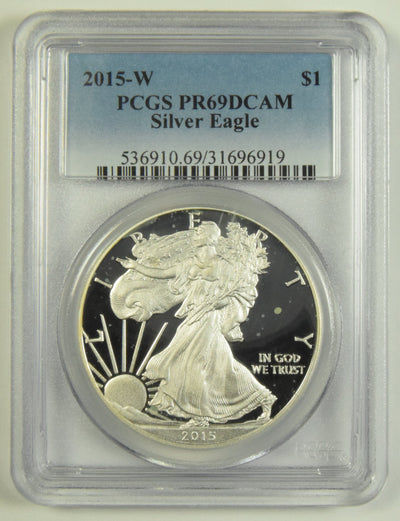 2015-W Silver Eagle PCGS PR-69 DCAM