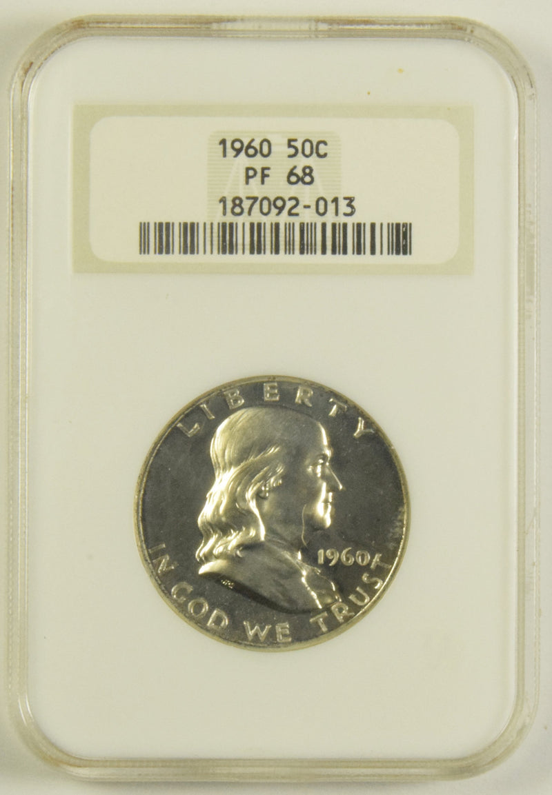 1960 Franklin Half NGC PF-68