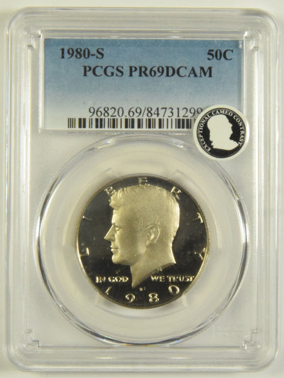 1980-S Kennedy Half PCGS PR-69 DCAM
