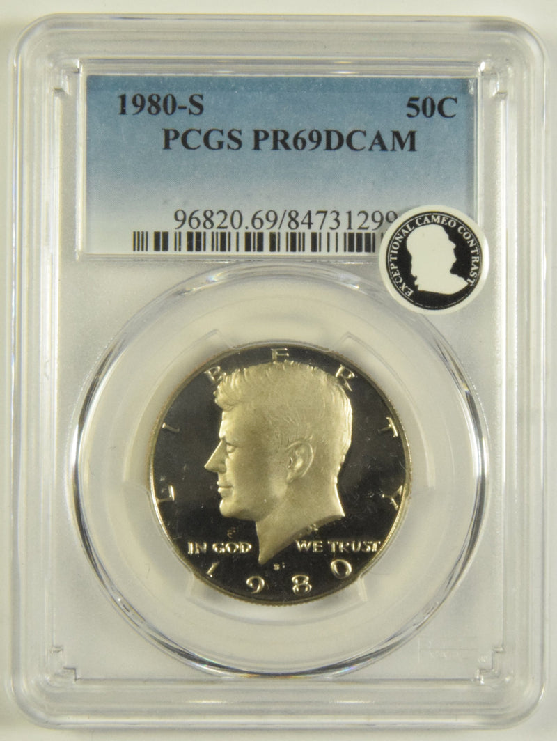 1980-S Kennedy Half PCGS PR-69 DCAM