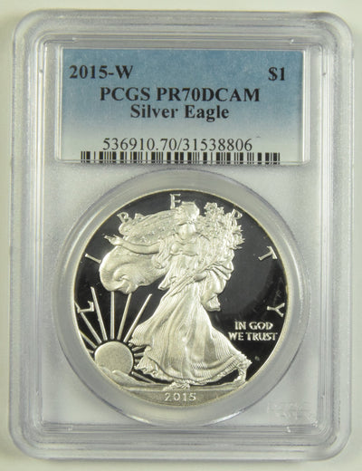 2015-W Silver Eagle PCGS PR-70 DCAM