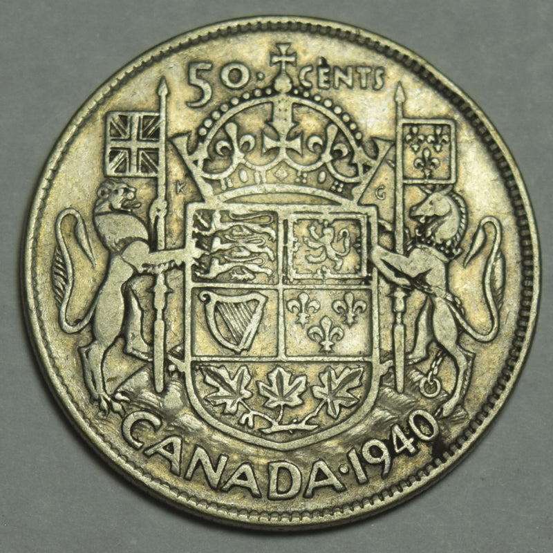 1940 Canadian Half . . . . Extremely Fine