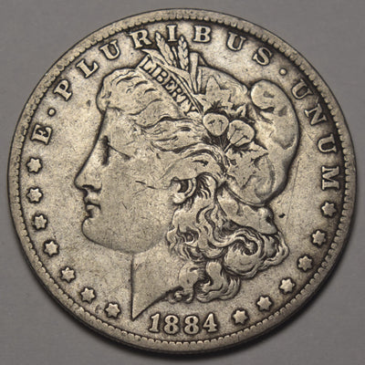 1884-O Morgan Dollar Fine